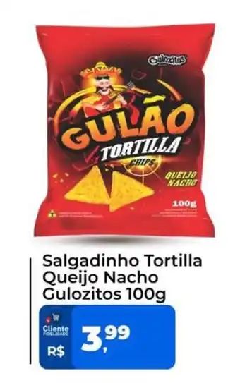 Tonin Superatacado Salgadinho Tortilla Queijo Nacho Gulozitos oferta