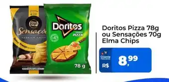 Tonin Superatacado Doritos Pizza ou Sensações Elma Chips oferta