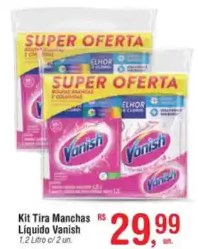 Fort Atacadista Kit Tira Manchas Líquido Vanish oferta