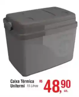 Fort Atacadista Caixa Térmica Unitermi oferta