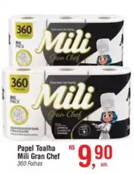 Fort Atacadista Papel Toalha Mili Gran Chef oferta