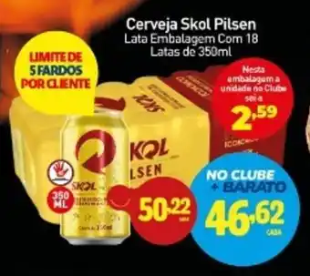 Rede Bom Lugar Cerveja Skol Pilsen oferta