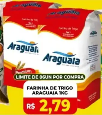 Vivendas Supermercados Farinha de trigo araguaia i oferta