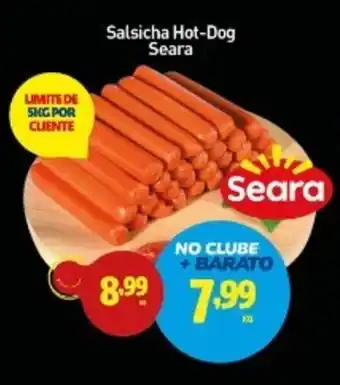 Rede Bom Lugar Salsicha Hot-Dog Seara oferta