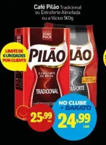 Rede Bom Lugar Café Pilão Tradicional ou Extraforte Almofada ou a Vácuo oferta