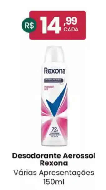 Drogarias Farmagnus Desodorante Aerossol Rexona oferta