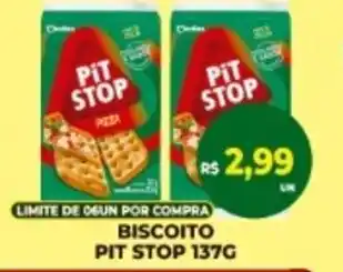 Vivendas Supermercados Biscoito pit stop oferta