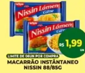 Vivendas Supermercados Macarrão instantaneo nissin oferta