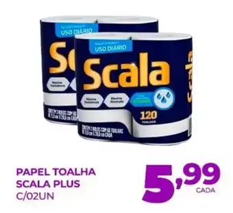 Fort Supermercados Papel toalha scala plus oferta