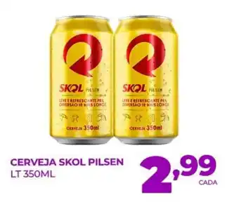 Fort Supermercados Cerveja skol pilsen lt oferta