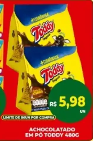 Vivendas Supermercados Achocolatado em pó toddy oferta