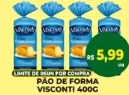 Vivendas Supermercados Pão de forma visconti oferta