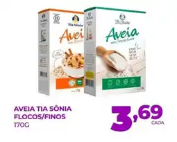 Fort Supermercados Aveia tia sônia flocos/finos oferta