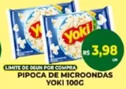 Vivendas Supermercados Pipoca de microondas yoki oferta