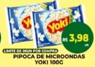 Vivendas Supermercados Pipoca de microondas yoki oferta