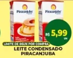 Vivendas Supermercados Leite condensado piracanjuba oferta