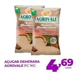 Fort Supermercados Açucar demerara agrovale pc oferta