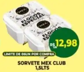 Vivendas Supermercados Sorvete mex club oferta