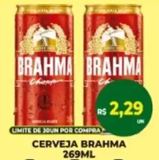 Vivendas Supermercados Cerveja Brahma oferta