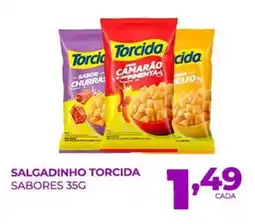 Fort Supermercados Salgadinho torcida sabores oferta