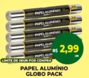 Vivendas Supermercados Papel alumínio globo pack oferta