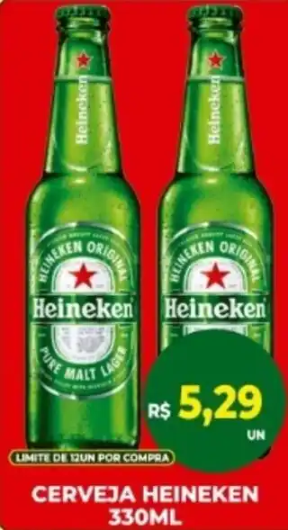 Vivendas Supermercados Cerveja heineken oferta