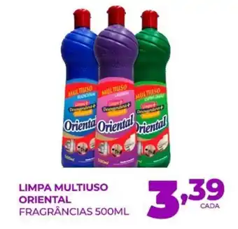 Fort Supermercados Limpa multiuso oriental fragrâncias oferta