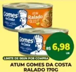 Vivendas Supermercados Atum gomes da costa ralado oferta