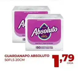 Fort Supermercados Guardanapo absoluto oferta