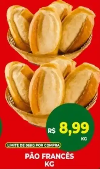 Vivendas Supermercados Pão francês oferta