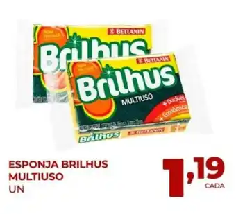 Fort Supermercados Esponja brilhus multiuso un oferta