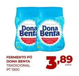 Fort Supermercados Fermento pó dona benta tradicional pt oferta