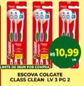 Vivendas Supermercados Escova colgate class clean oferta