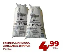 Fort Supermercados Farinha mandioca artesanal branca oferta