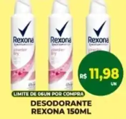 Vivendas Supermercados Desodorante Rexona oferta