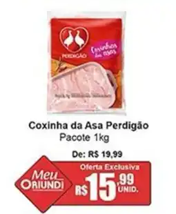 Oriundi Coxinha da Asa Perdigão Pacote oferta