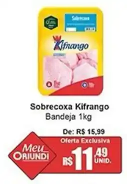 Oriundi Sobrecoxa Kifrango Bandeja oferta