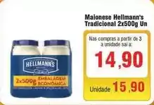 Spani Atacadista Hellmann's - maionese tradicional oferta