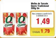 Spani Atacadista Quero - molho de tomate tradicional oferta