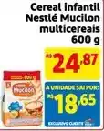 Extra Nestlé - cereal infantil mucilon multicereais oferta