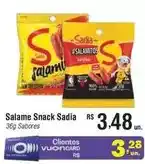 Fort Atacadista Sadia - salame snack oferta