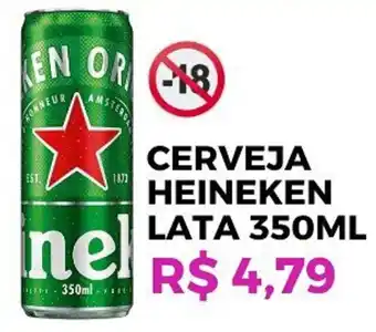 Alvorada Supermercados Cerveja heineken lata oferta