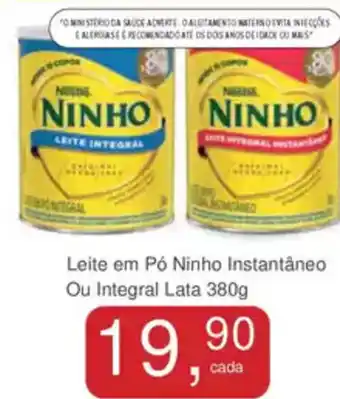 Mineirão Atacarejo Leite em Pó Ninho Instantâneo Ou Integral Lata oferta