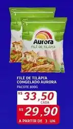 Assaí Atacadista Aurora - filé de tilápia congelado oferta