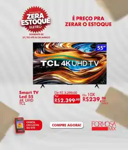 Grupo Formosa Smart TV Led 55 4K UHD TCL oferta