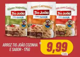 Melhor Atacadista Arroz tio joão cozinha e sabor oferta