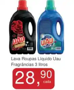 Mineirão Atacarejo Lava Roupas Líquido Uau Fragrâncias oferta