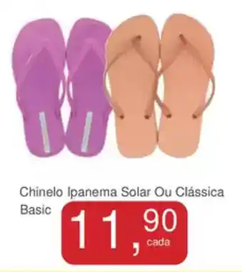 Mineirão Atacarejo Chinelo Ipanema Solar Ou Clássica Basic oferta