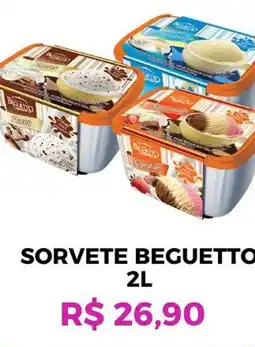 Alvorada Supermercados Sorvete beguetto oferta