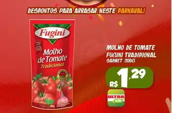 Ultrabox Molho de tomate fugini tradicional sachet oferta